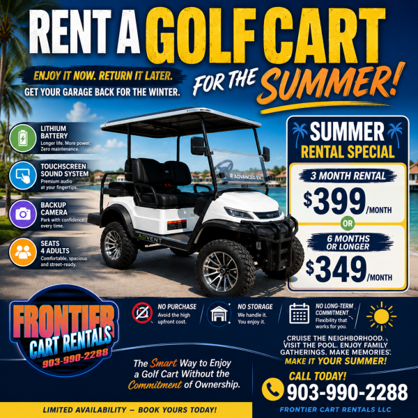4 Passenger Premium Electric Advanced EV Lifted